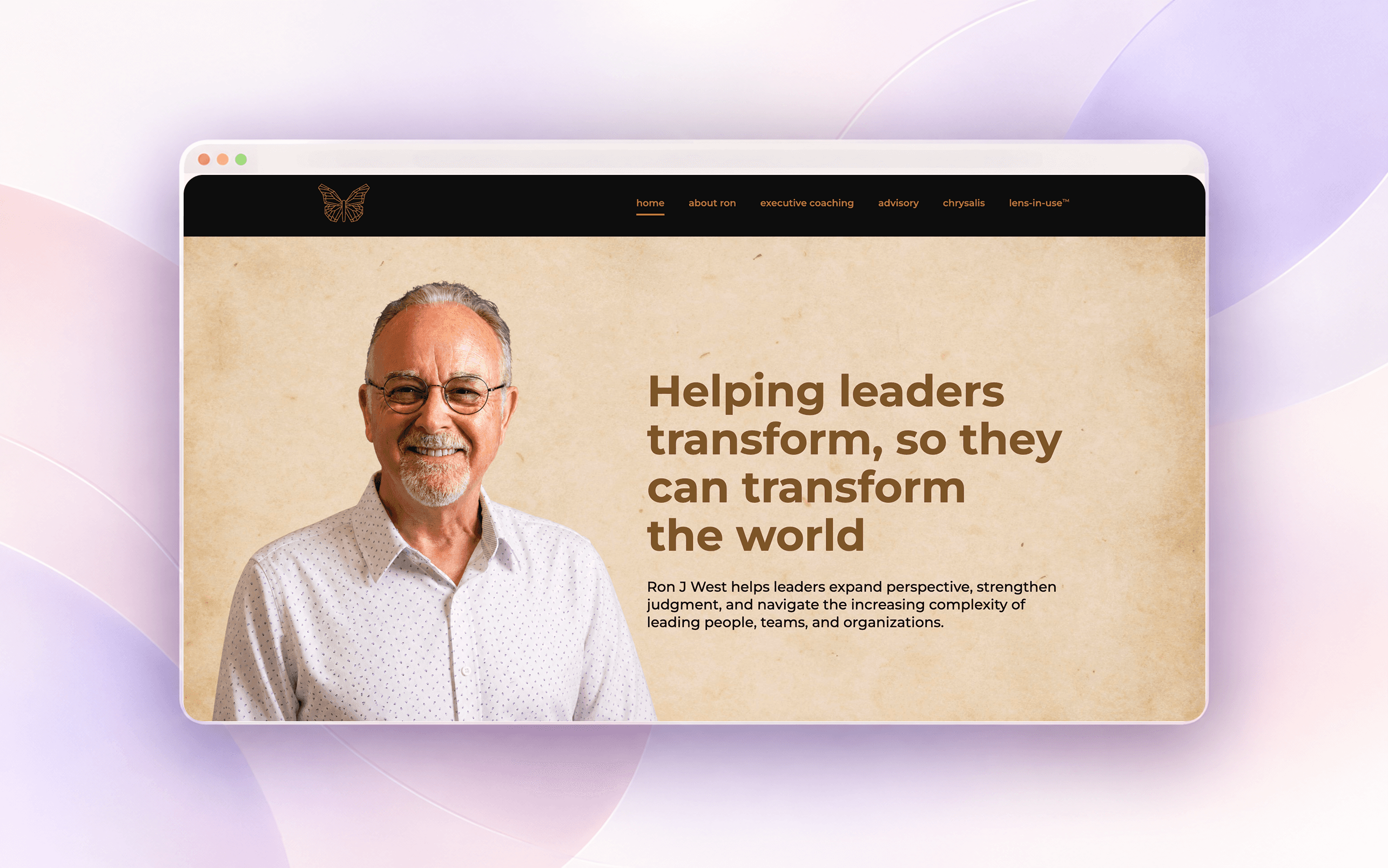 Ron J. West website
